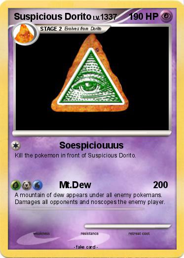 Pokemon Suspicious Dorito