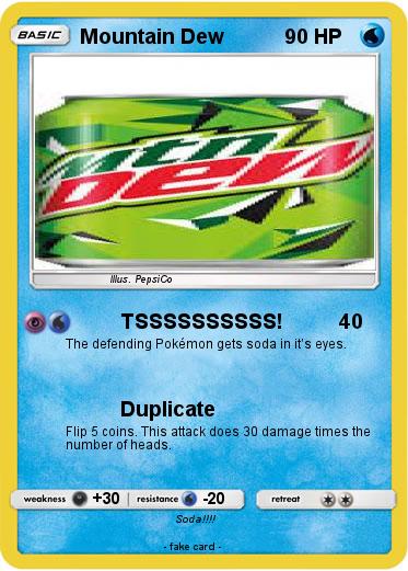 Pokemon Mountain Dew