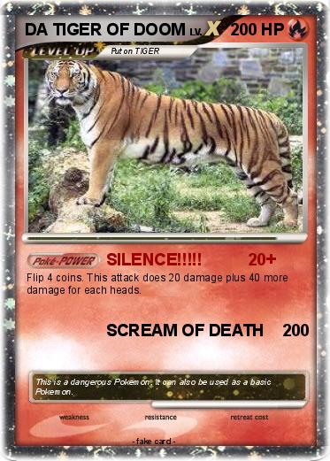 Pokemon DA TIGER OF DOOM