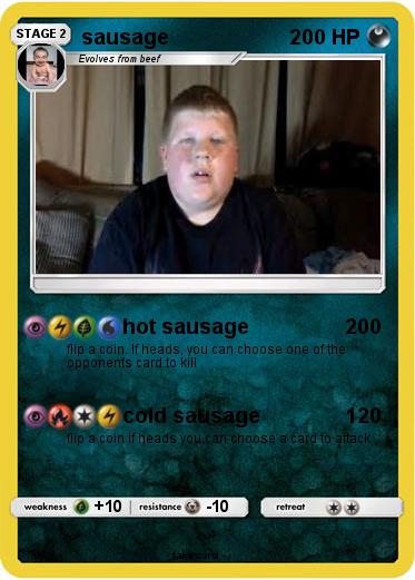 Pokemon sausage