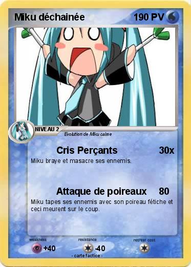 Pokemon Miku déchainée