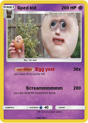 Pokemon Sped kid