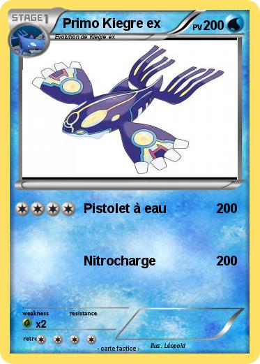 Pokemon Primo Kiegre ex