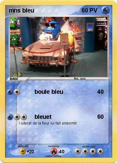 Pokemon mns bleu