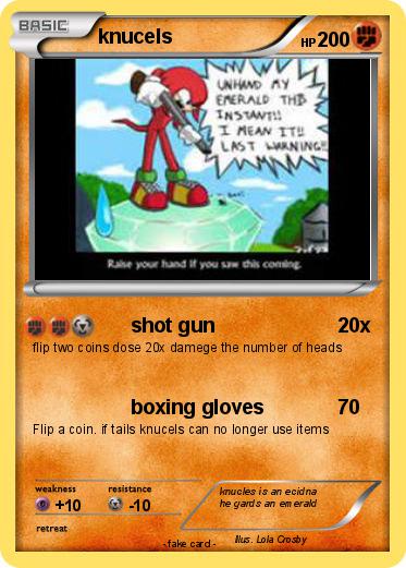 Pokemon knucels