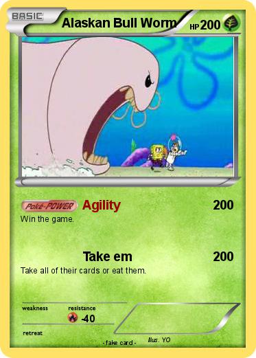 Pokemon Alaskan Bull Worm