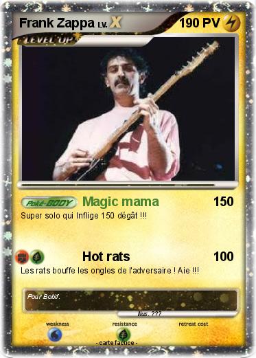 Pokemon Frank Zappa