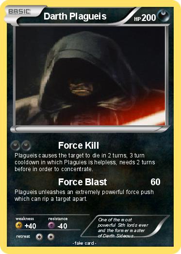 Pokemon Darth Plagueis