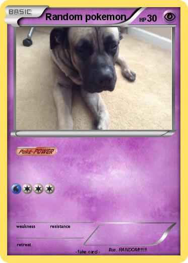 Pokemon Random pokemon