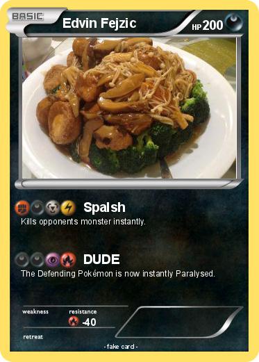 Pokemon Edvin Fejzic