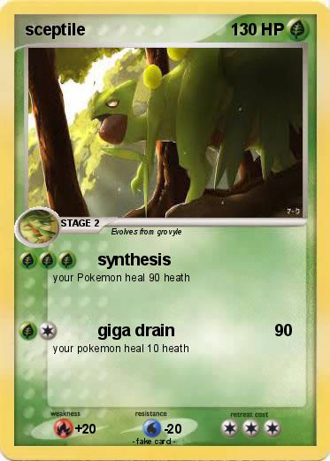 Pokemon sceptile