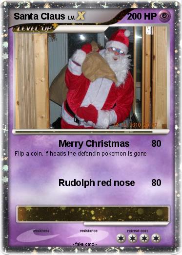 Pokemon Santa Claus