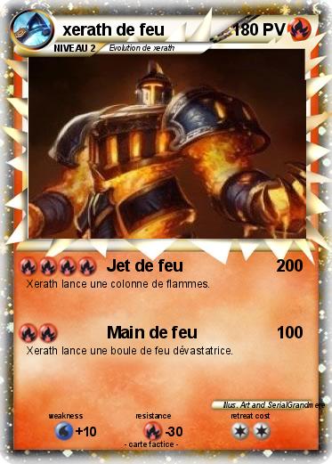 Pokemon xerath de feu