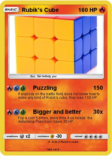 Pokemon Rubik's Cube