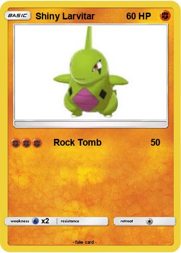 Pokemon Shiny Larvitar