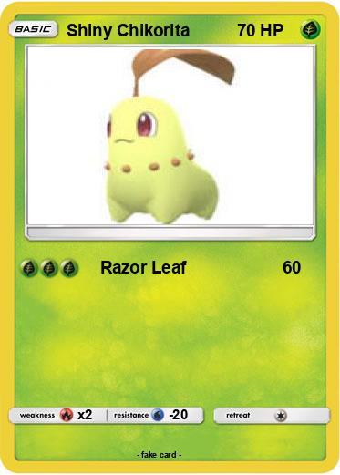 Pokemon Shiny Chikorita