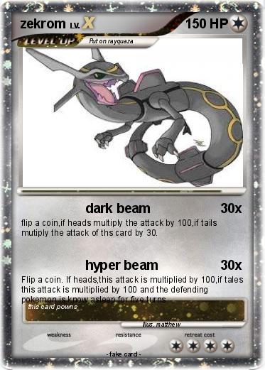 Pokemon zekrom