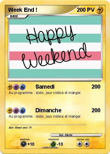 Pokemon Week End !