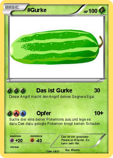Pokemon #Gurke