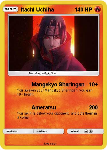 Pokemon Itachi Uchiha