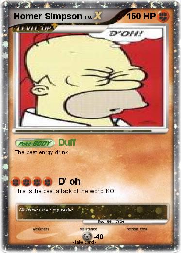 Pokemon Homer Simpson