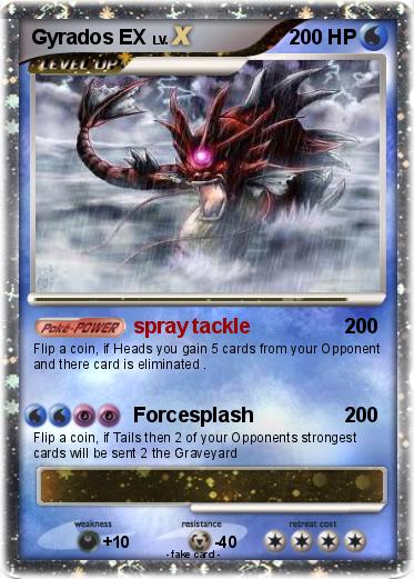 Pokemon Gyrados EX