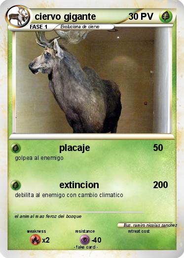 Pokemon ciervo gigante