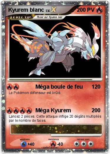Pokemon Kyurem blanc