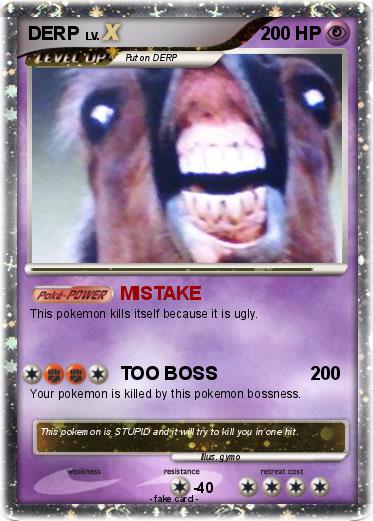 Pokemon DERP