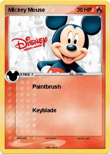 Pokemon Mickey Mouse