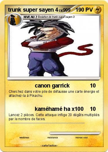 Pokemon trunk super sayen 4