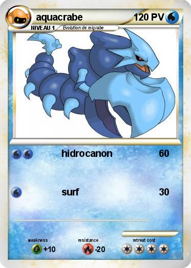 Pokemon aquacrabe