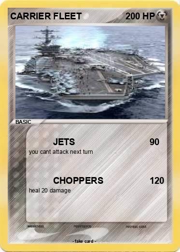 Pokemon CARRIER FLEET