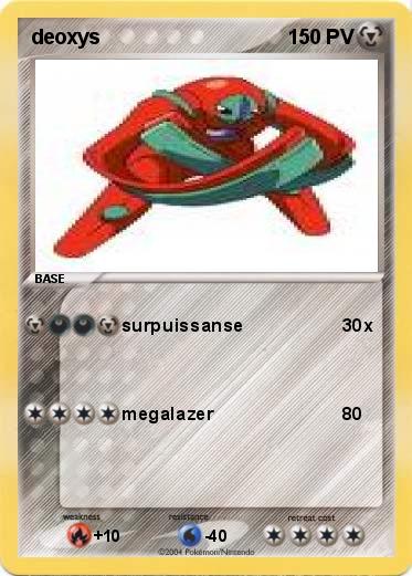 Pokemon deoxys