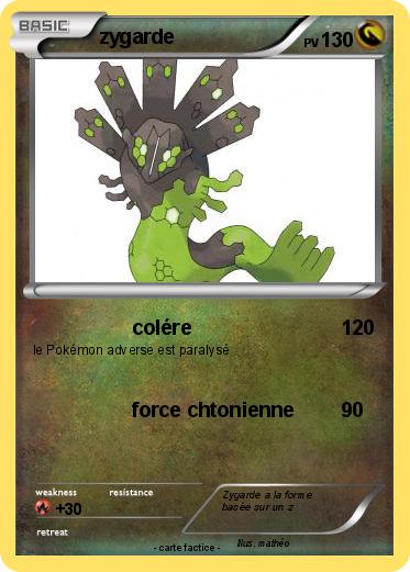 Pokemon zygarde