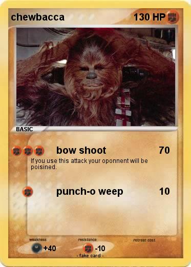 Pokemon chewbacca