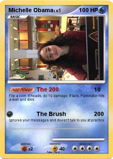 Pokemon Michelle Obama
