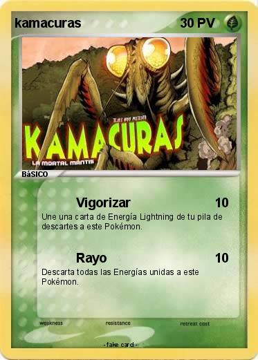 Pokemon kamacuras