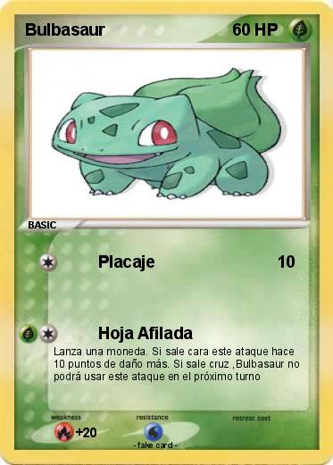 Pokemon Bulbasaur