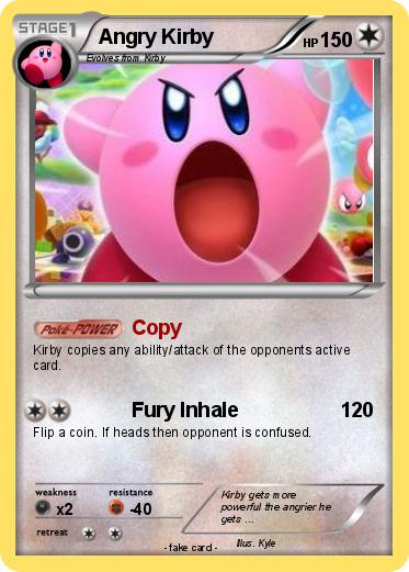 Pokemon Angry Kirby