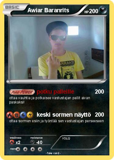 Pokemon Awiar Baranrits