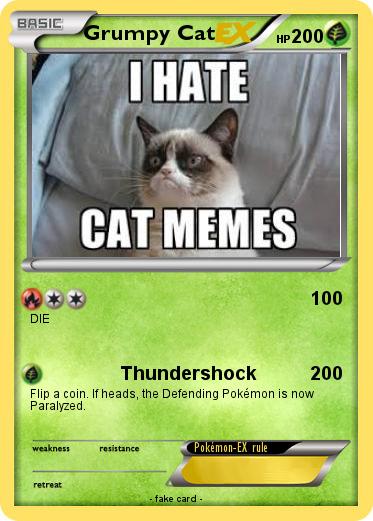 Pokemon Grumpy Cat