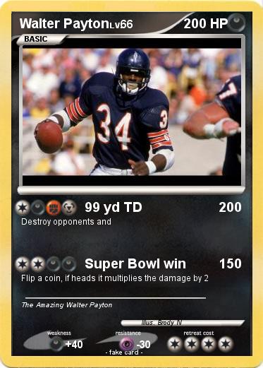Pokemon Walter Payton
