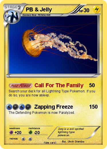 Pokemon PB & Jelly