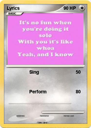 Pokemon Lyrics