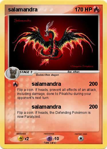 Pokemon salamandra