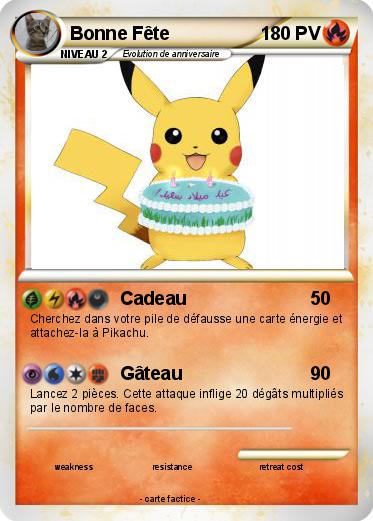 Pokemon Bonne Fête