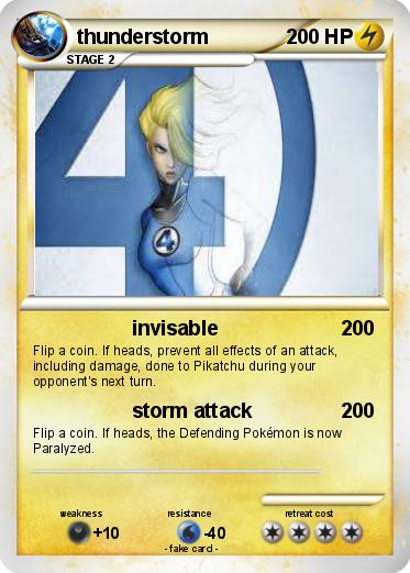 Pokemon thunderstorm