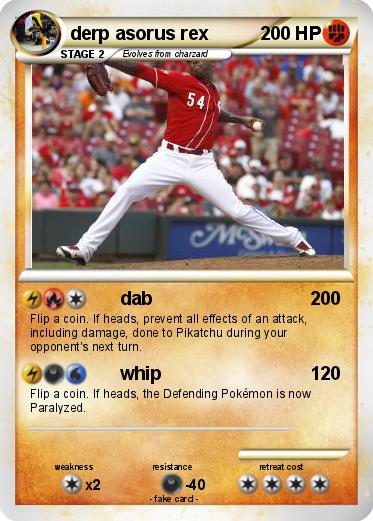 Pokemon derp asorus rex