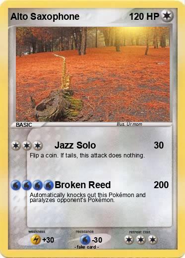 Pokemon Alto Saxophone